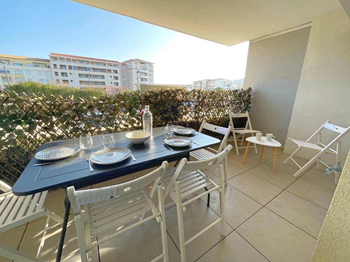 3P Climatise Avec Parking, Piscine, Proche Plage Et Commerces A Sete - Fr-1-338-497 Dış mekan fotoğraf